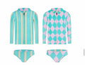 Traje de baño reversible Arlequin