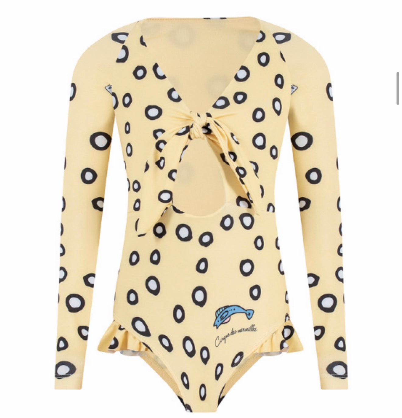 Traje de baño Bubbles amarillo