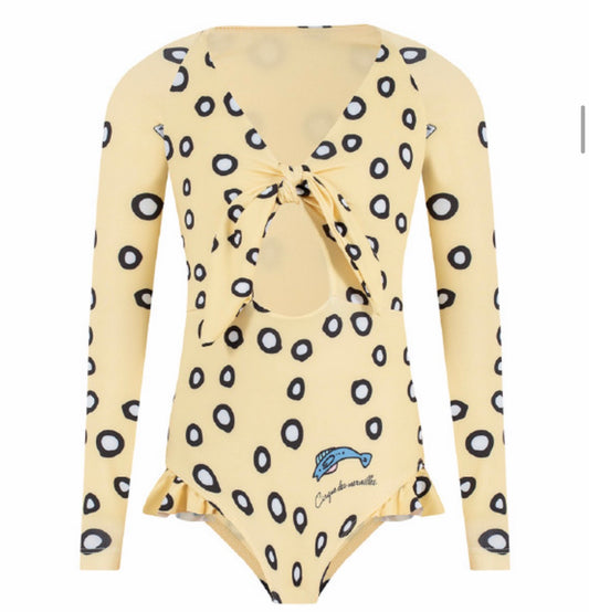 Traje de baño Bubbles amarillo