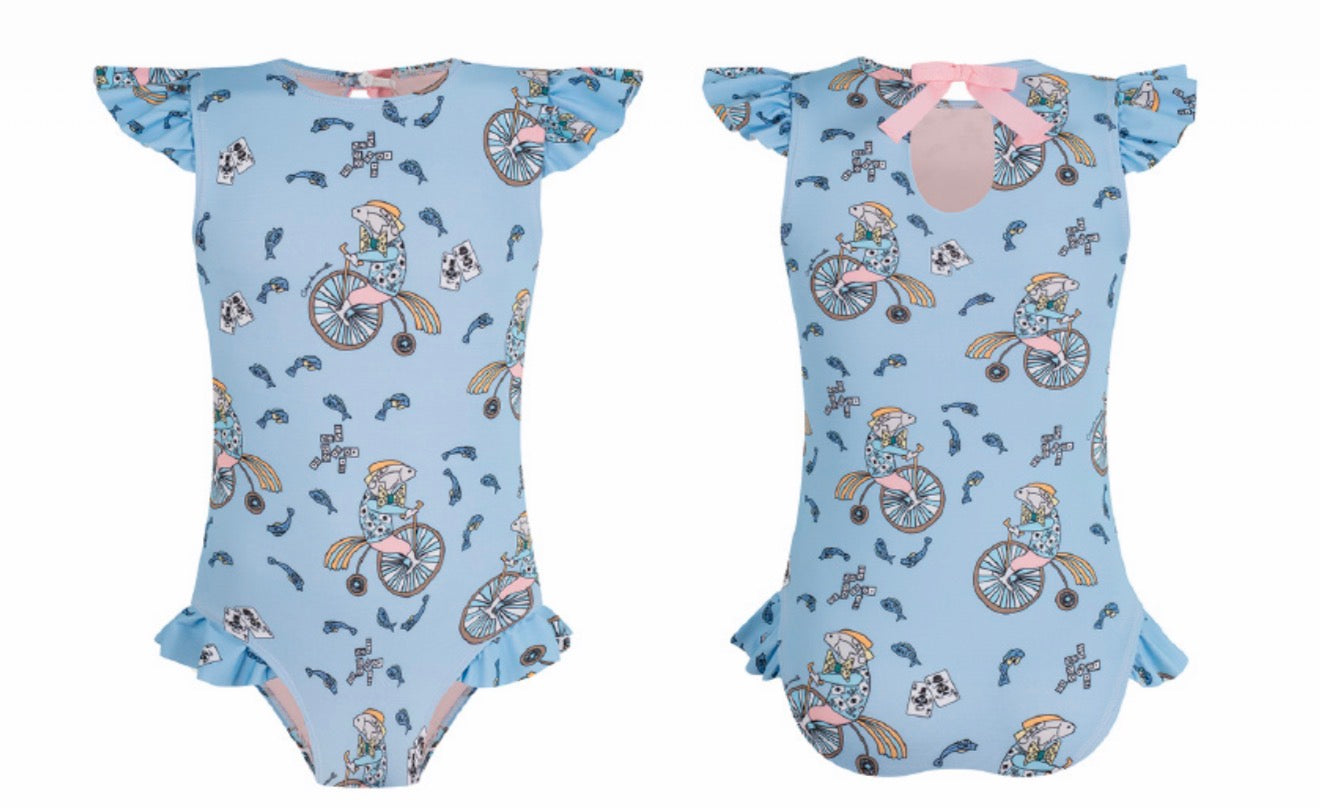 Traje de baño Acróbatas sin mangas