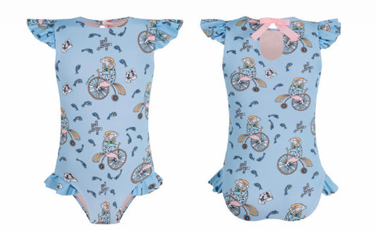 Traje de baño Acróbatas sin mangas