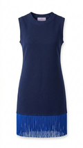 Vestido flecos